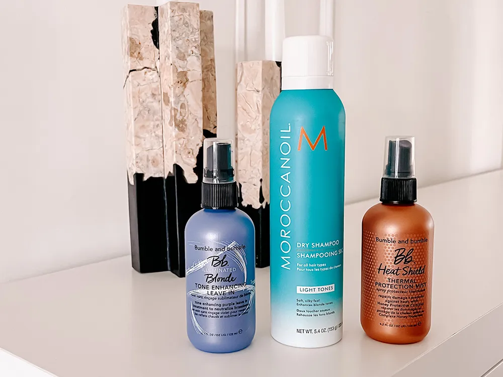 new-favorite-hair-products-moroccan-oil-dry-shampoo-bumble-bumble-heat-protectant-spray-blonde-leave-in-conditioner.webp